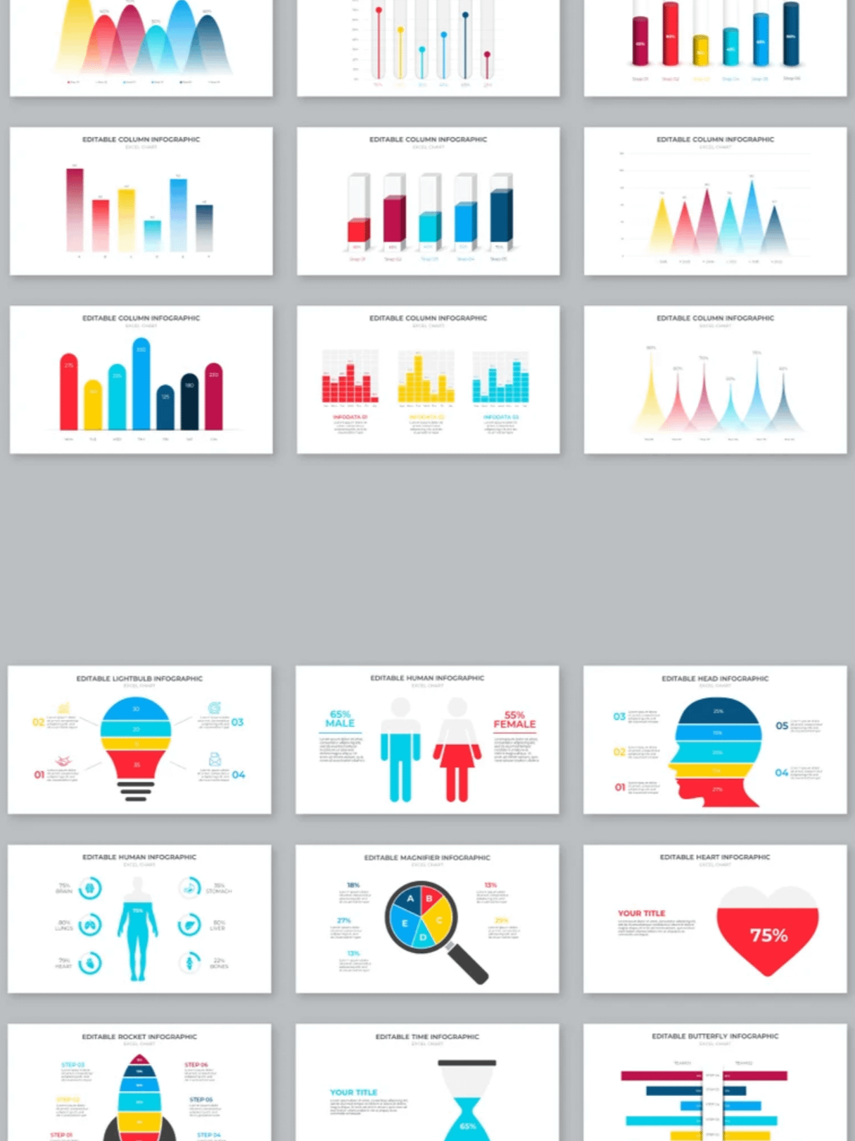 The Complete Infographic Bundle All in ONE product image (12)