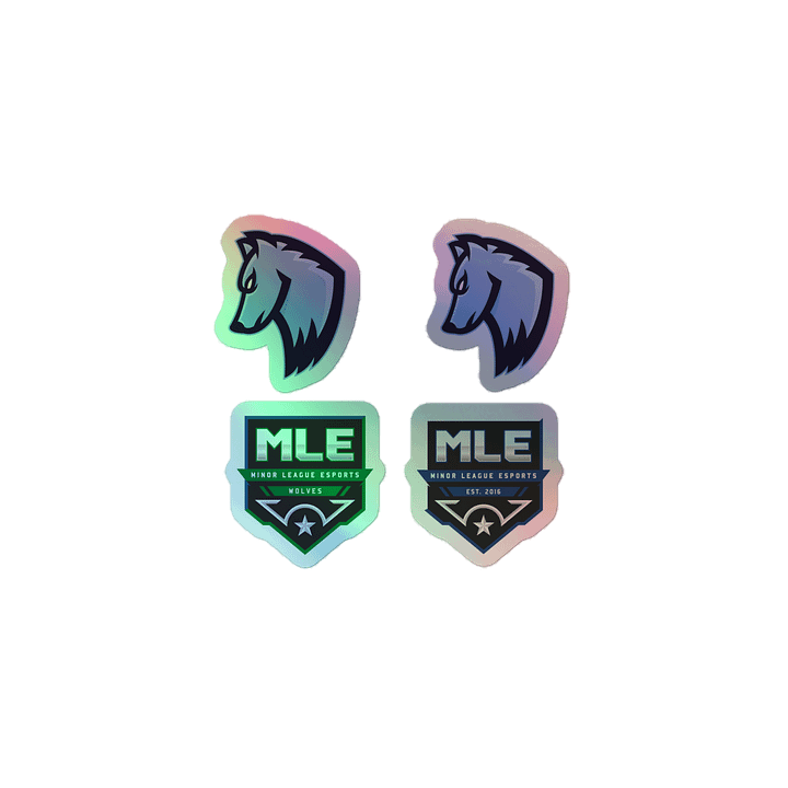 Wolves Holographic Sticker Sheet product image (1)
