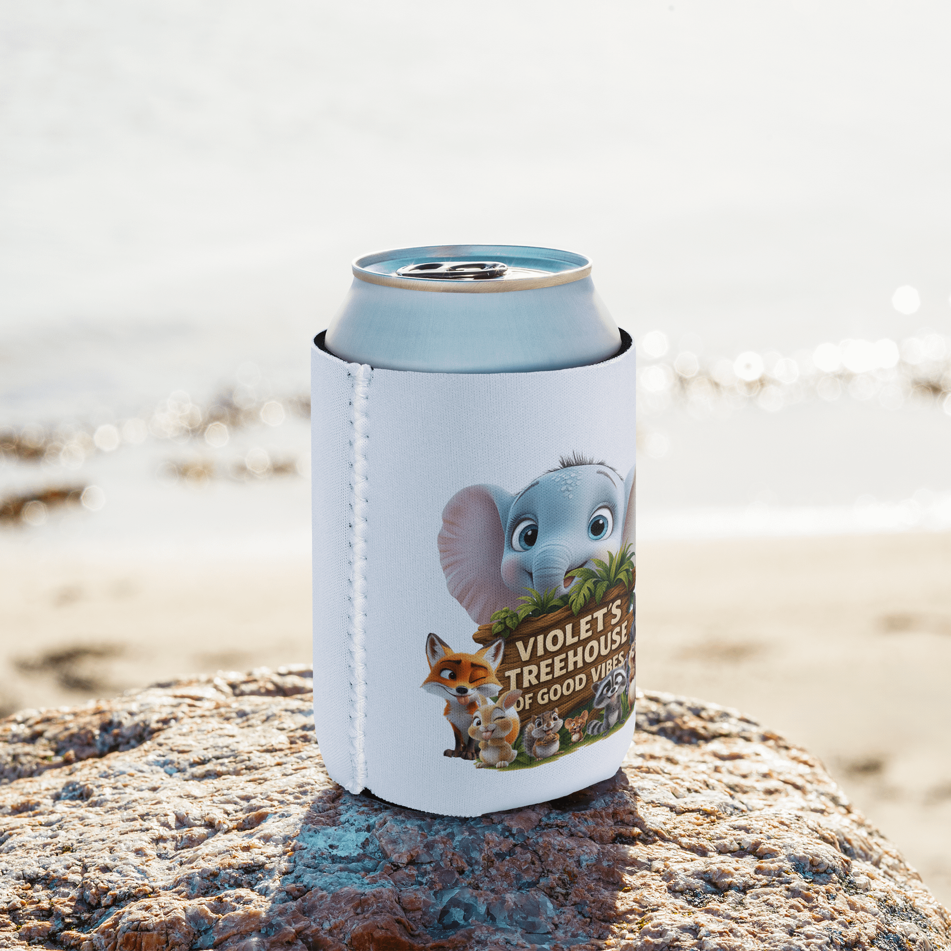 Treehouse of Good Vibes November Koozie product image (9)