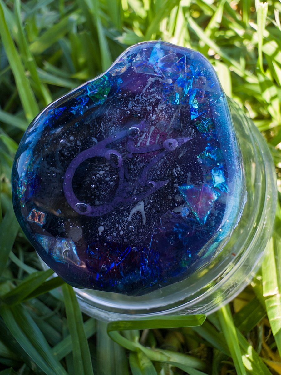 Iridescent Glimmer Black Mage Job Stone - Ready to Ship product image (5)