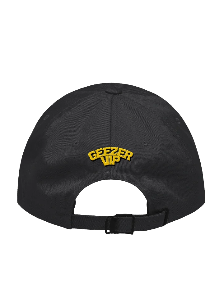 Geezer VIP Classic Dad Hat (Yellow & Black logo) product image (7)