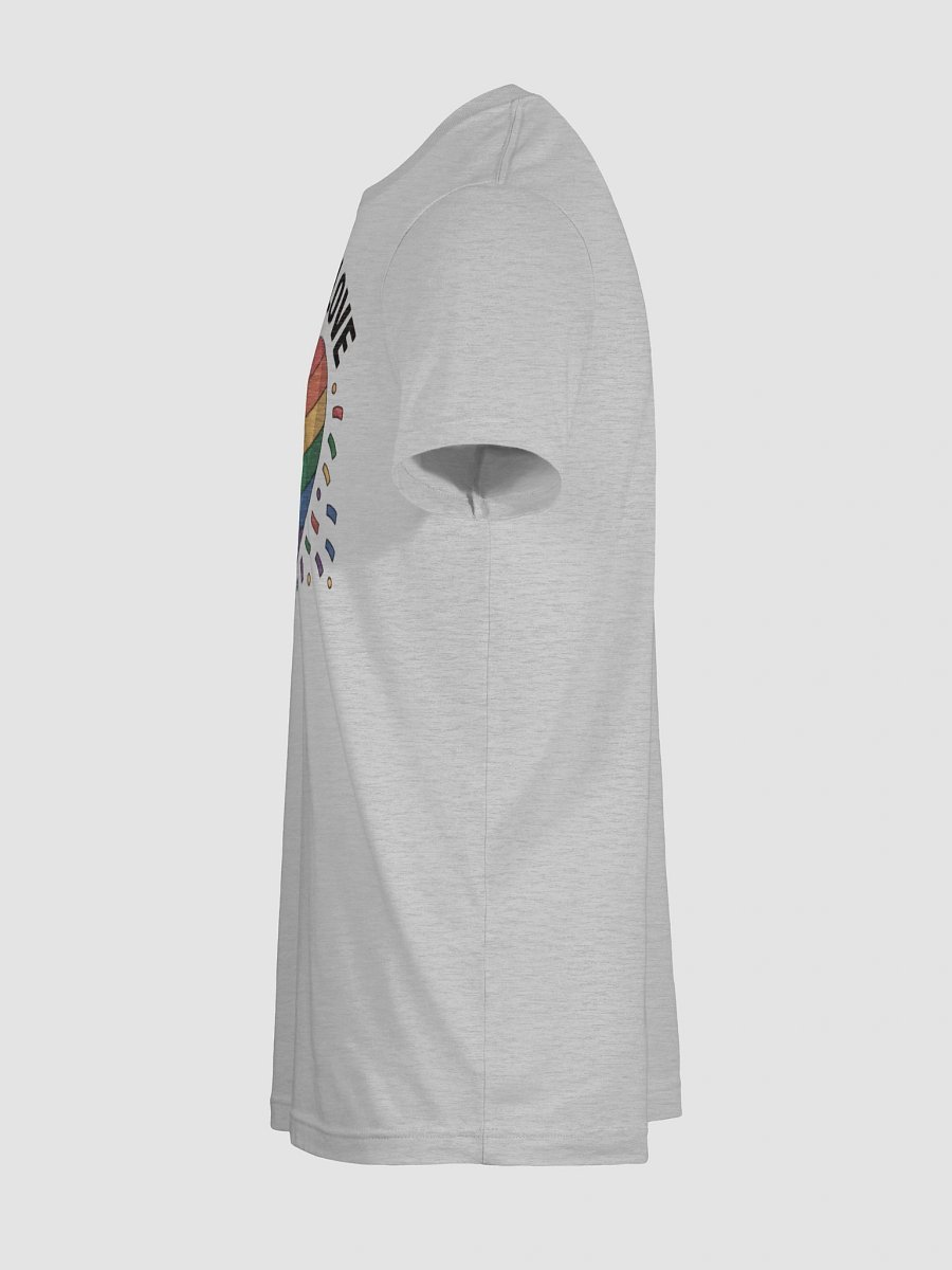 Unisex Supersoft 'Love is Love' Rainbow Heart T-Shirt - Pride Collection | Graphic Grove product image (95)