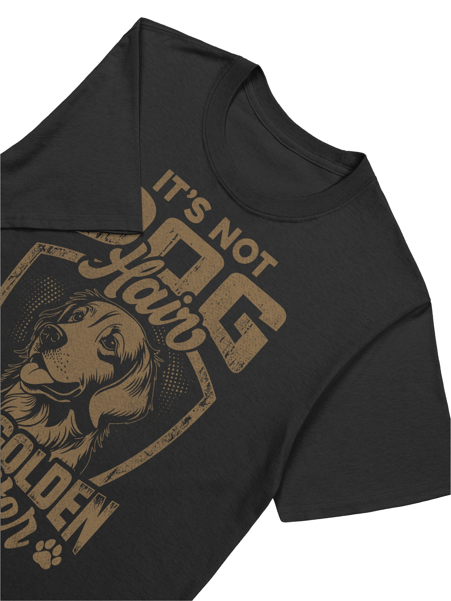 Golden Glitter Dog T-Shirt product image (32)