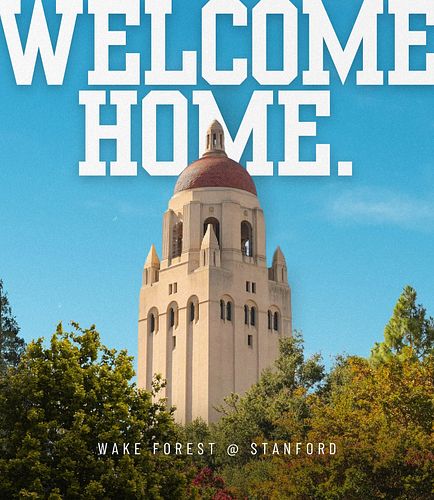 Happy Homecoming Weekend on The Farm! 🏠️⁠
⁠
See you tomorrow at Stanford Stadium and on @accnetwork at 12:30 PM PT against Wa...