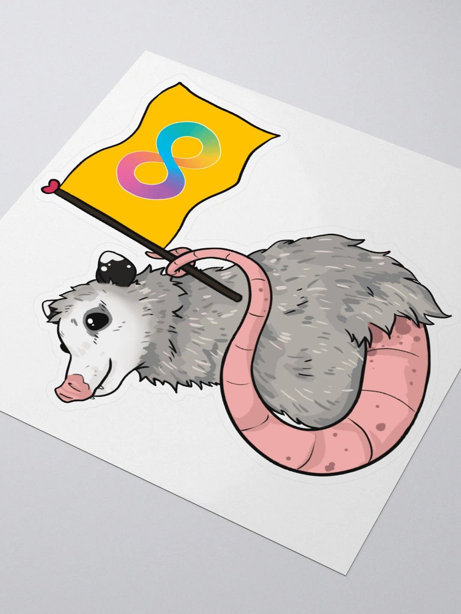 Autism Pride Possum bubble free stickers product image (3)