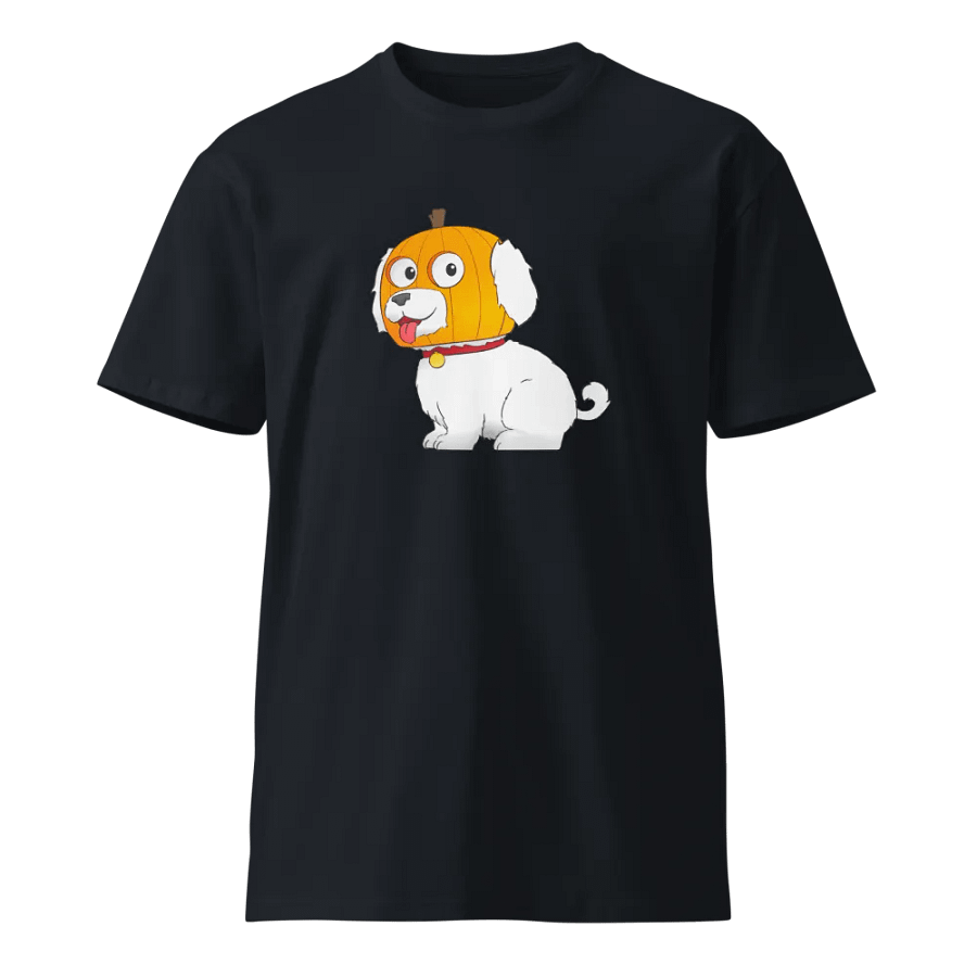 Pumpkin mask dog T-Shirt product image (1)