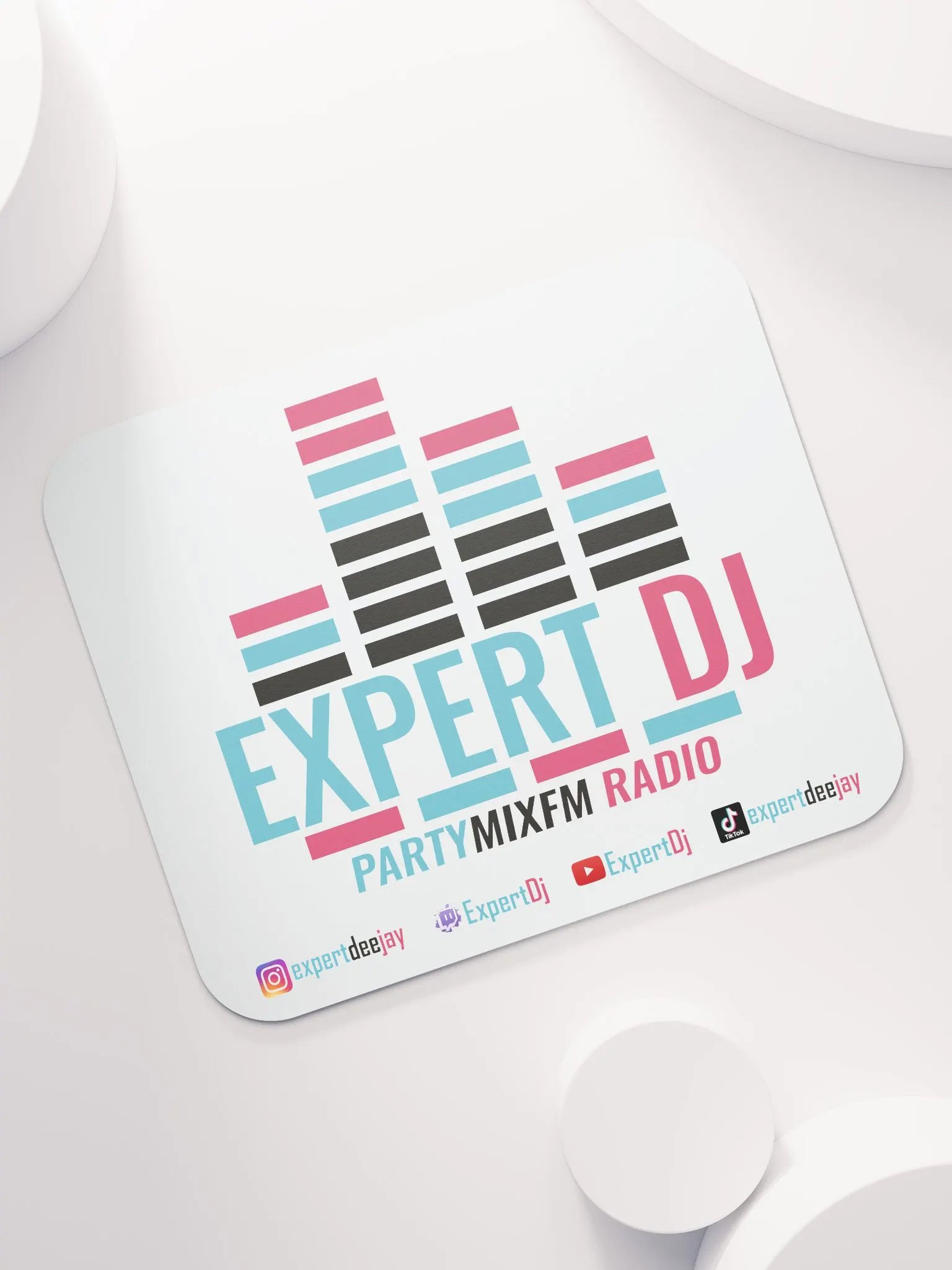 Expert DJ & PartyMixFm Radio Mouse Pad Type 2 product image (7)