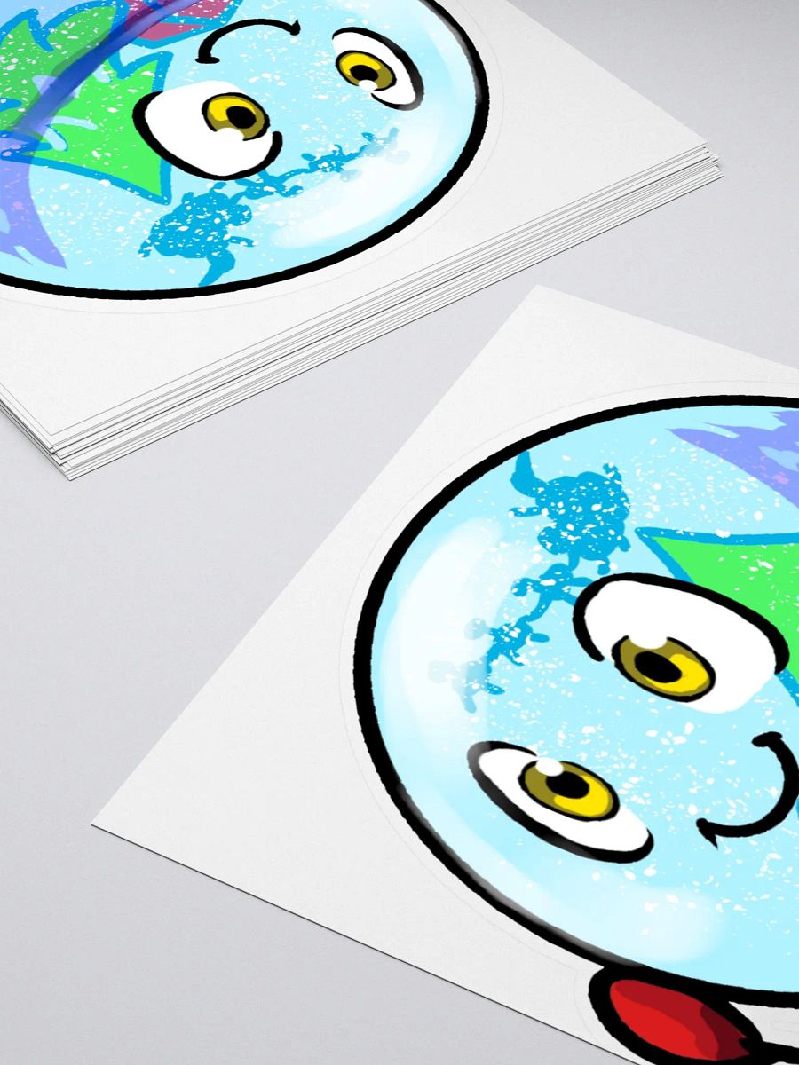 Snowglobe Plum Sticker product image (4)