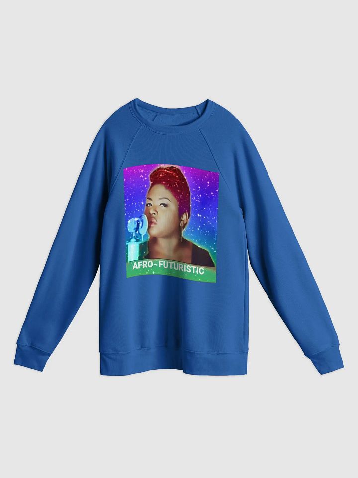 Afro-Futuristic Blue Sweatshirt product image (1)