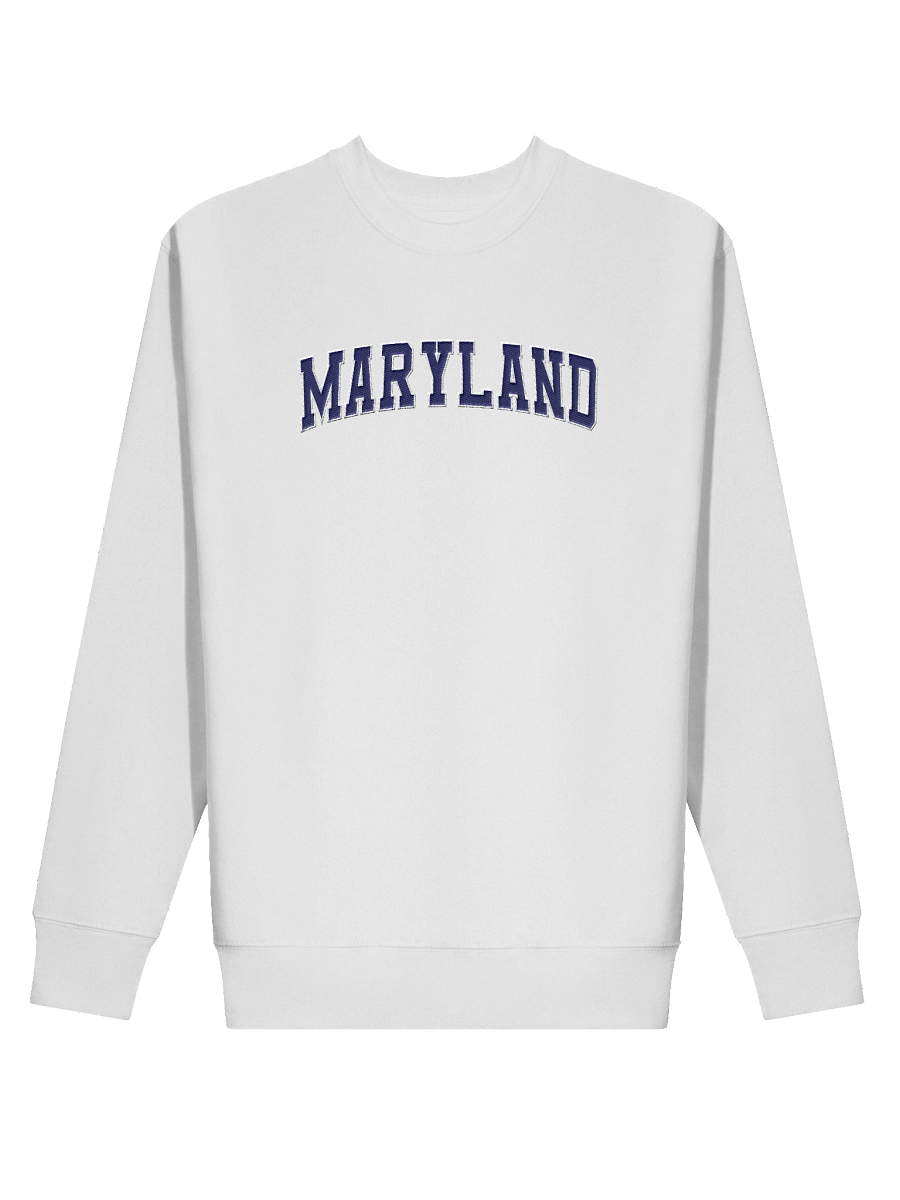 Maryland Vintage Stylish Embroidery Premium Sweatshirt product image (19)