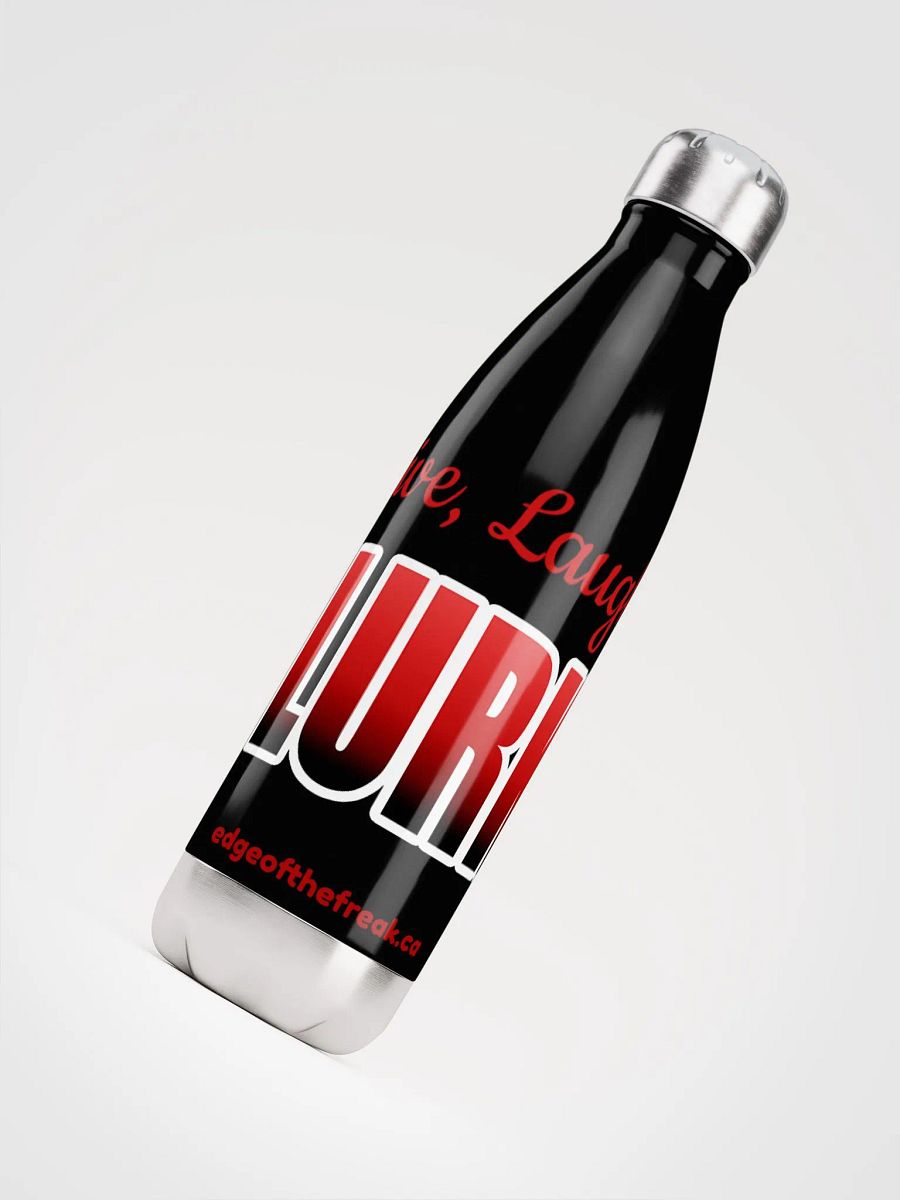 Live, Laugh, !LURK as a water bottle product image (4)