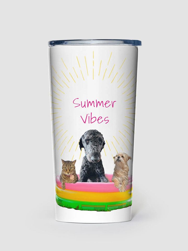 Summer Vibes Furry Co-Hosts Tumbler product image (1)