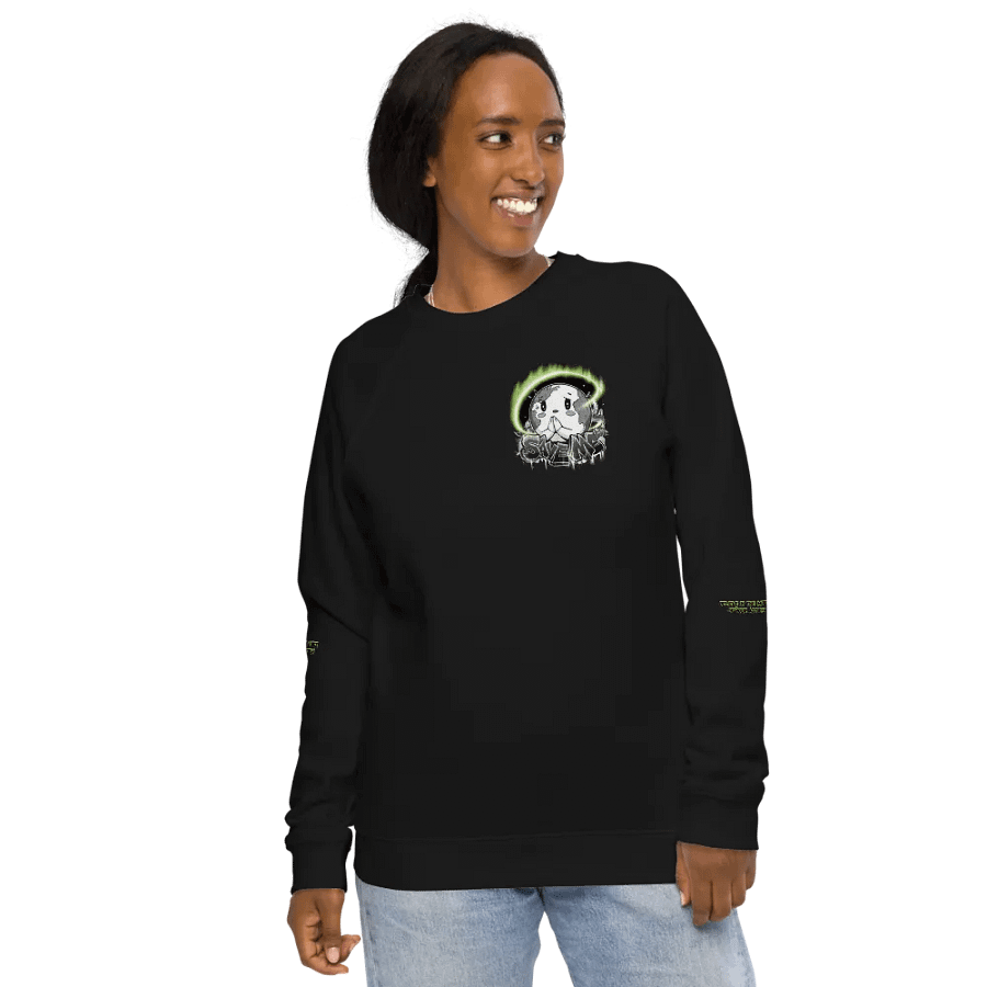 Believe in the Impact of Your Actions 'Save Me' SOL'S Unisex Organic Raglan Sweatshirt | Sustainable Comfort with a Message product image (10)