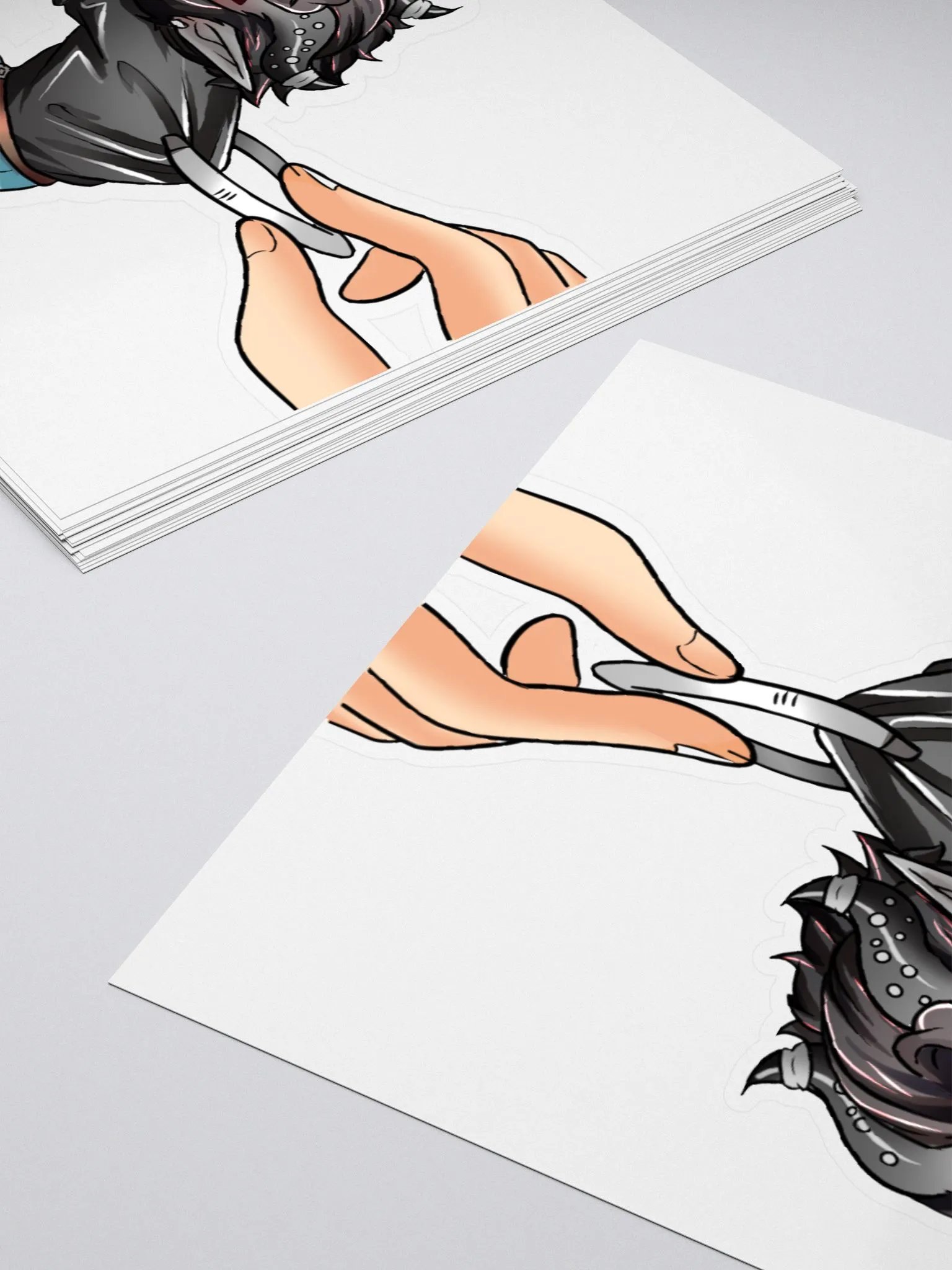 Franky & Friends. Grumpy Panties Syn Kiss Cut Stickers product image (4)
