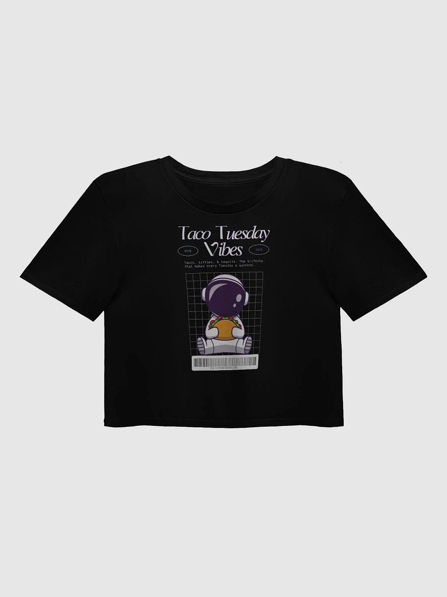 Taco Tuesday Vibes Crop Top product image (1)