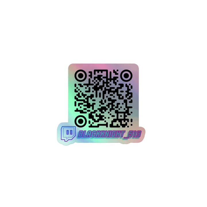 Blackknight513 Kiss-Cut Holographic Sticker Sheet 3 product image (1)