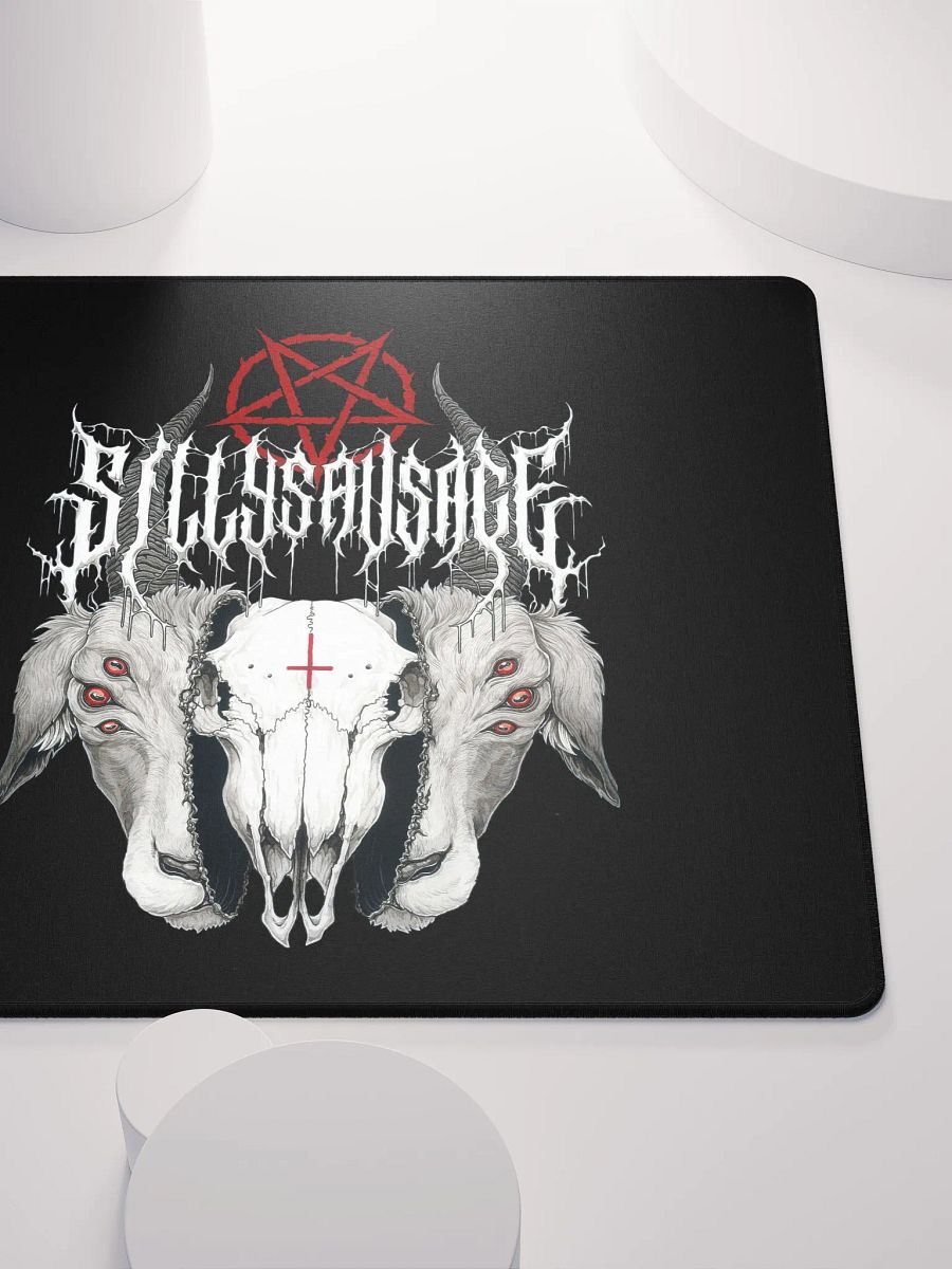 Sillysau5age Demonic Goat Mouse Mat product image (5)