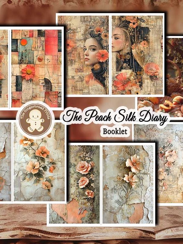 The Peach Silk Diary Ephemera Booklet Digital Download product image (3)