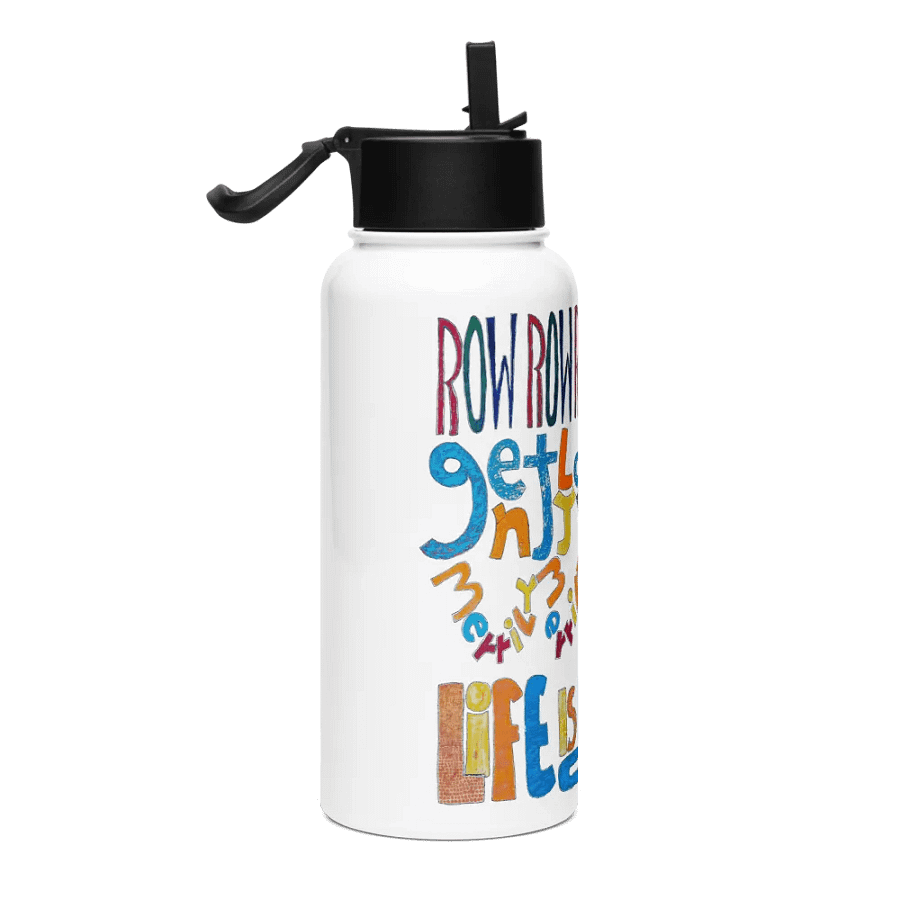 Row Row Row Your Boat Waterbottle product image (4)