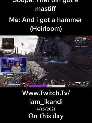 When apex was fun 🤣🤣 but make sure yall follow my new page @iAM_iKandi_Gaming #fyp #apexlegends #funny #viral #blackgirlgamer #onthisday 