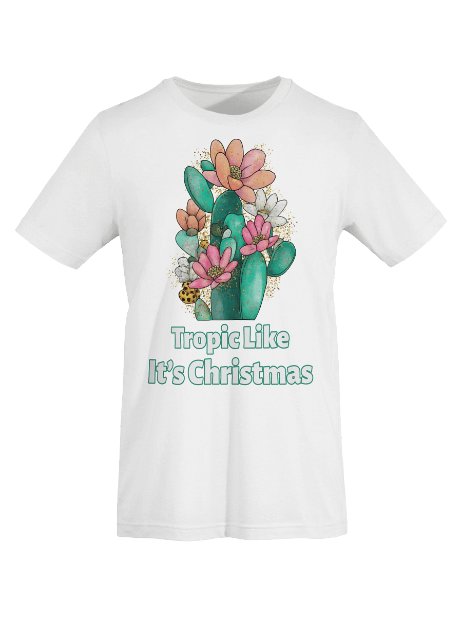 Tropic Like It's Christmas Cacti T-Shirt product image (21)