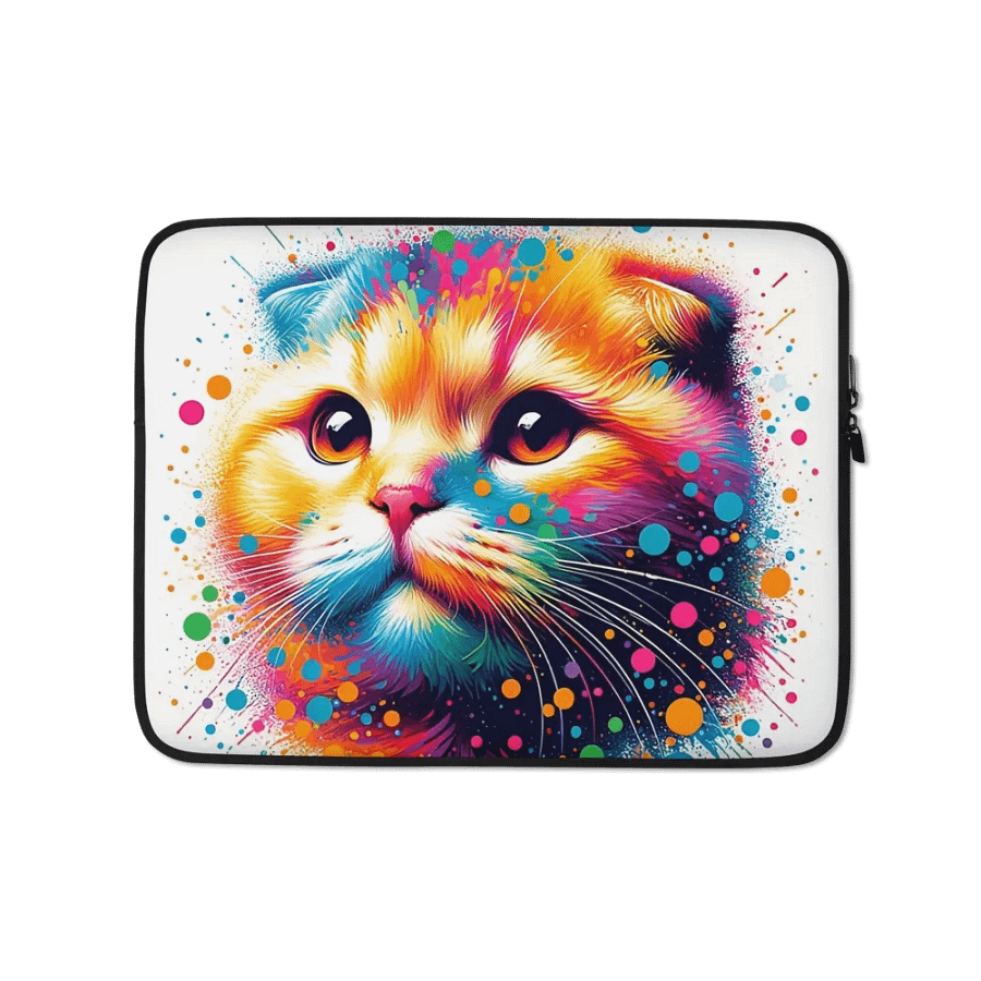 Laptop Sleeve: Scottish Fold product image (1)