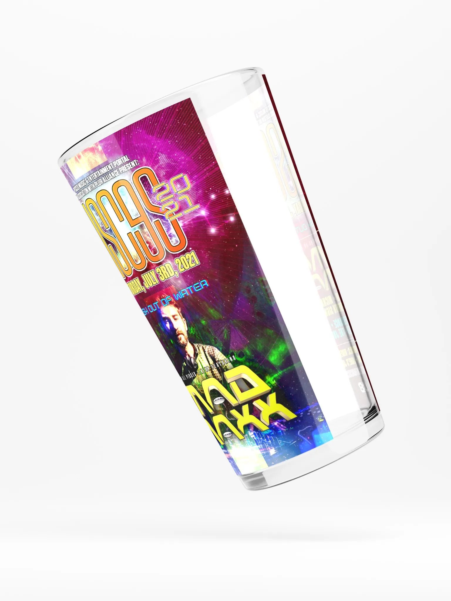Pisces 2021: Fish Out of Water Shaker Pint Glass product image (3)