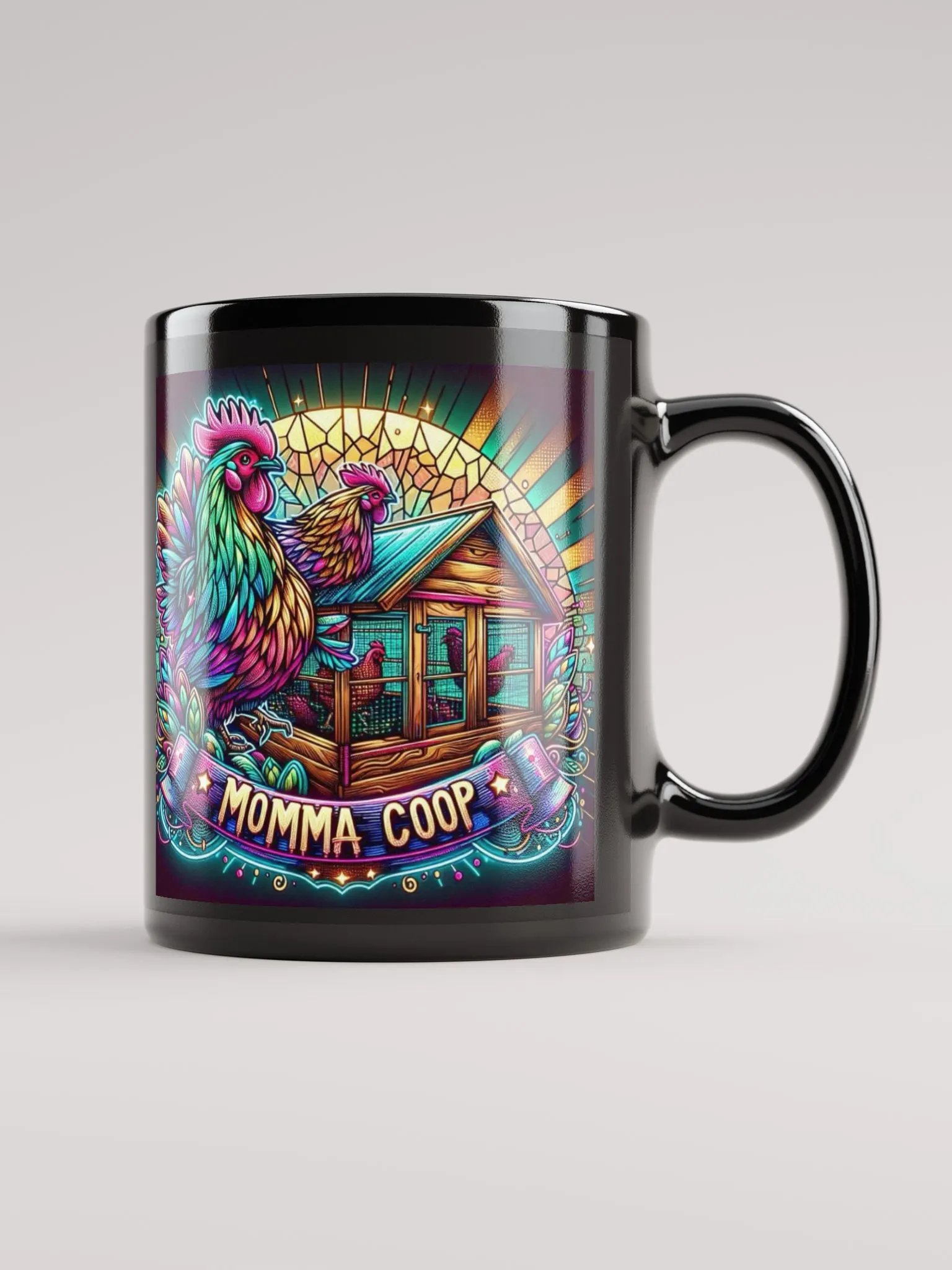 Psychedelic Poultry Paradise Mug product image (1)