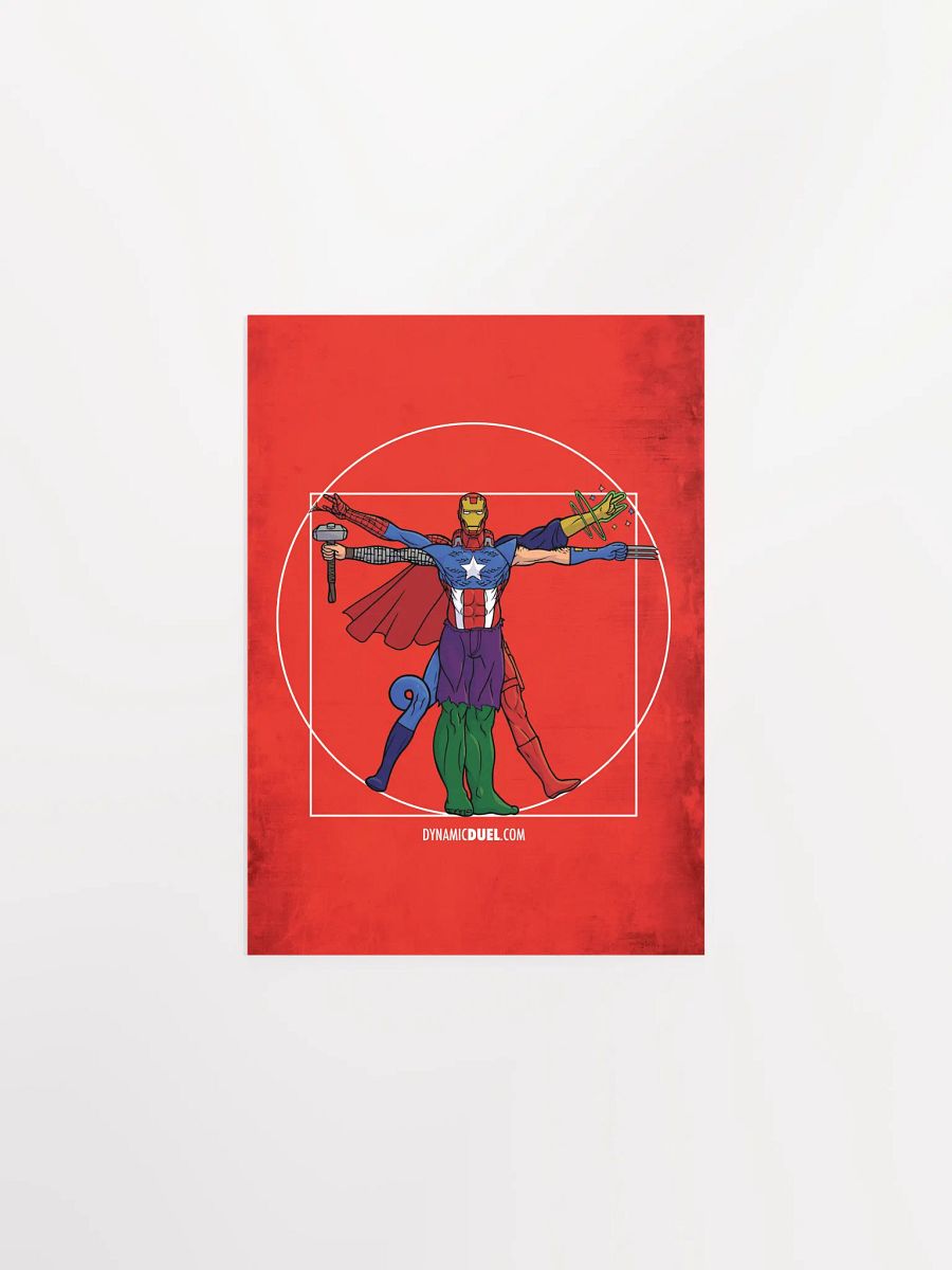 Marvel Vitruvian Poster - Male Poster product image (1)