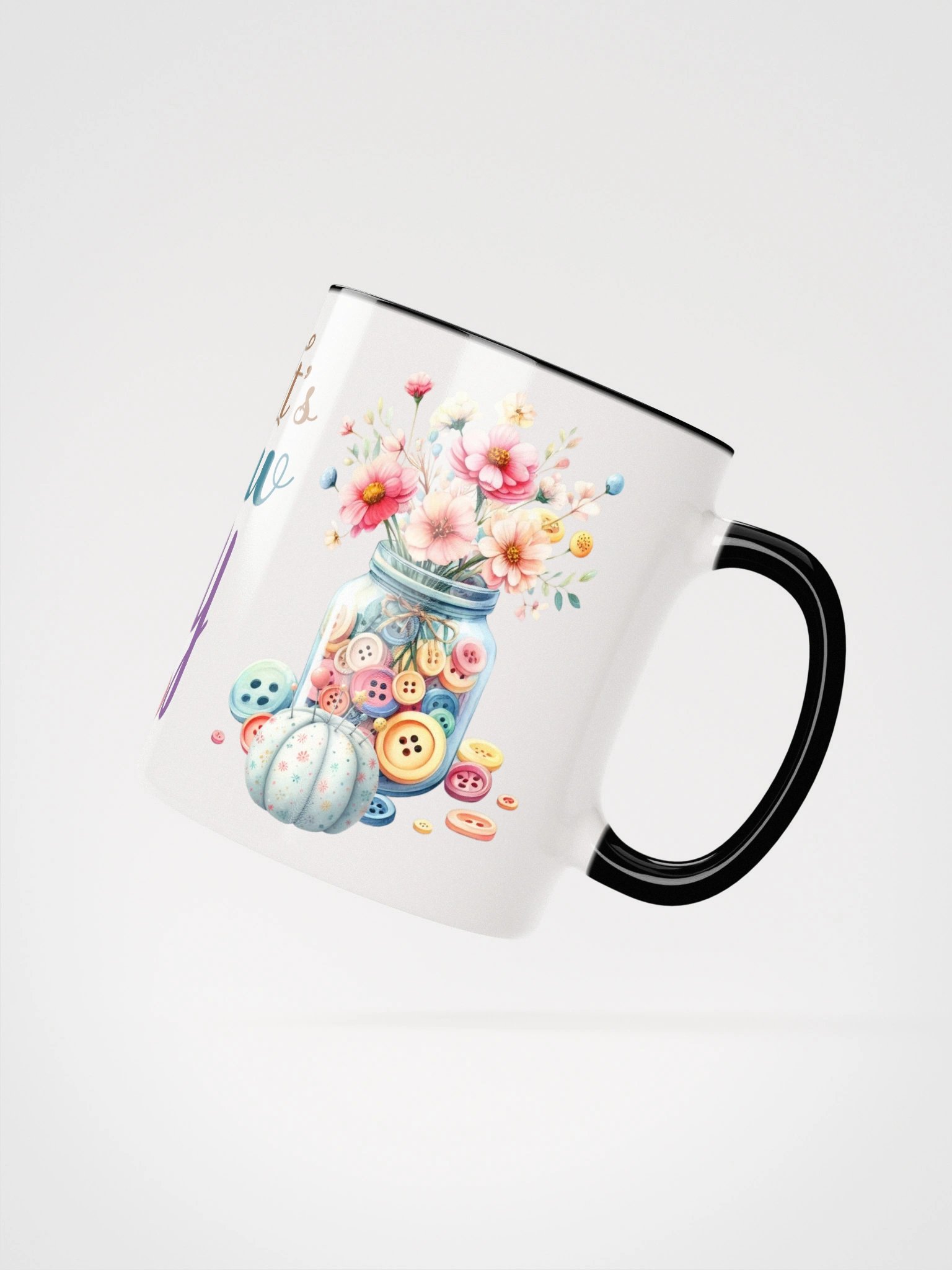 It's Sew Easy Crafty Button Bouquet Mug product image (17)