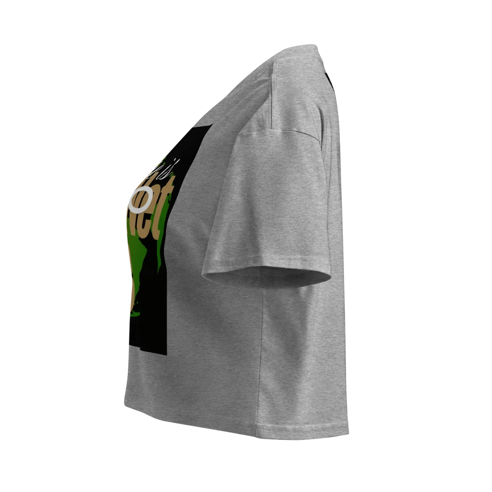 "There is no PLANet B" Crop Top - Eco-Chic Back to School Outfit! 🌍💚 product image (10)