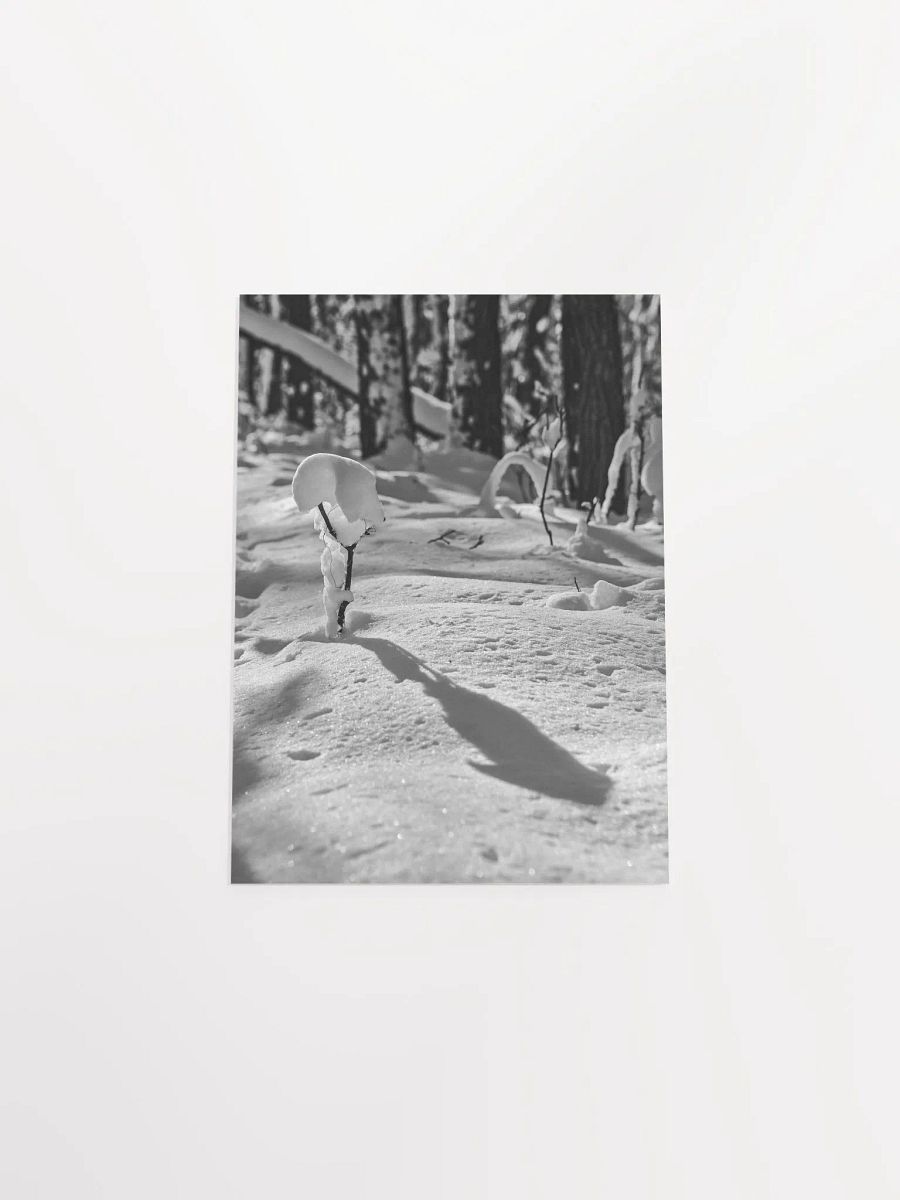Snowy Serenity (Premium Matte Poster) product image (1)