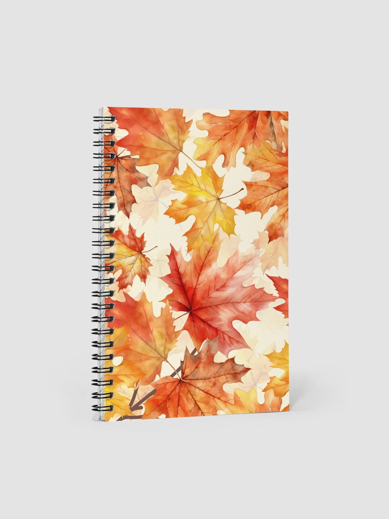 Autumn Leaves Spiral Notebook product image (1)