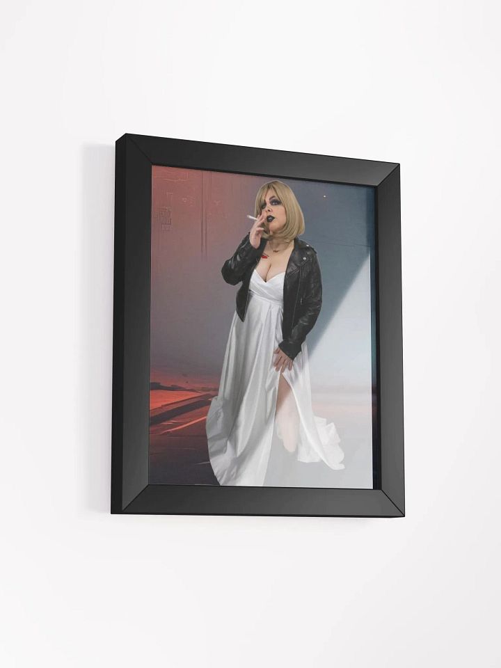 Bride of Chucky Smoking Framed Print product image (2)