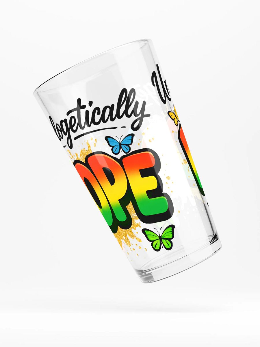 Dope Butterfly Shaker Pint Glass product image (4)