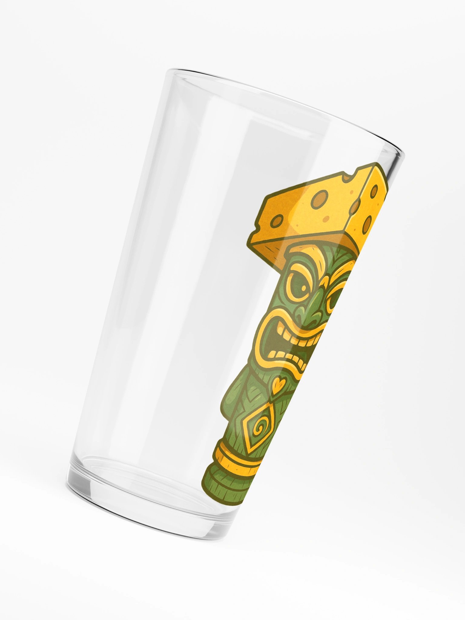 Cheesehead Tiki Shaker Pint Glass product image (6)