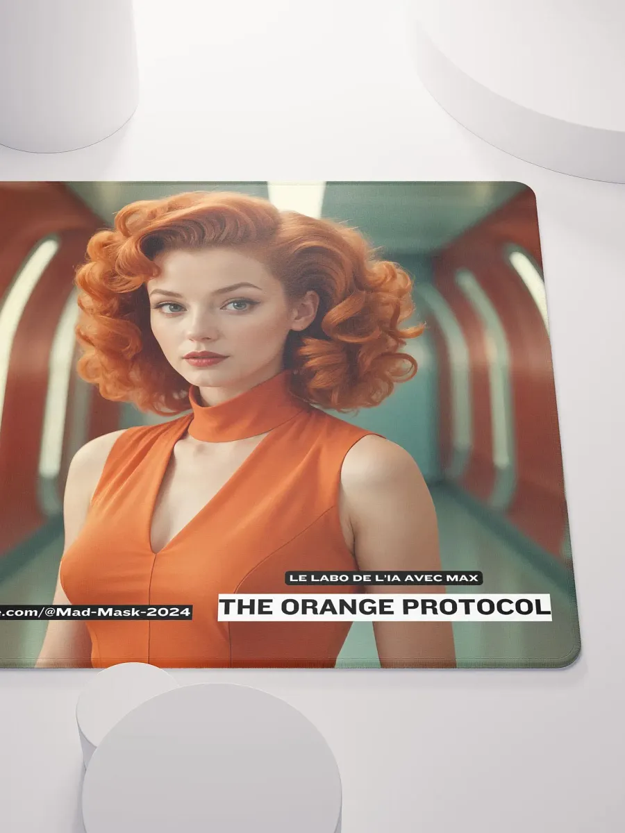 Mouse Pad Gaming The Orange Protocol product image (5)