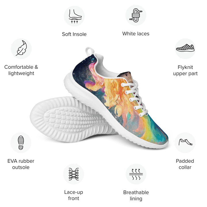Cosmic Phoenix (Women's Athletic Shoes) product image (2)