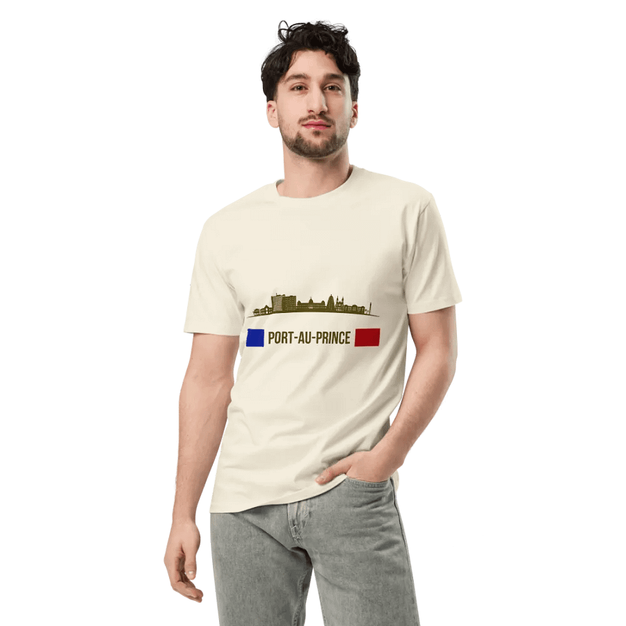 Port-au-Prince Skyline Urban T-Shirt product image (4)