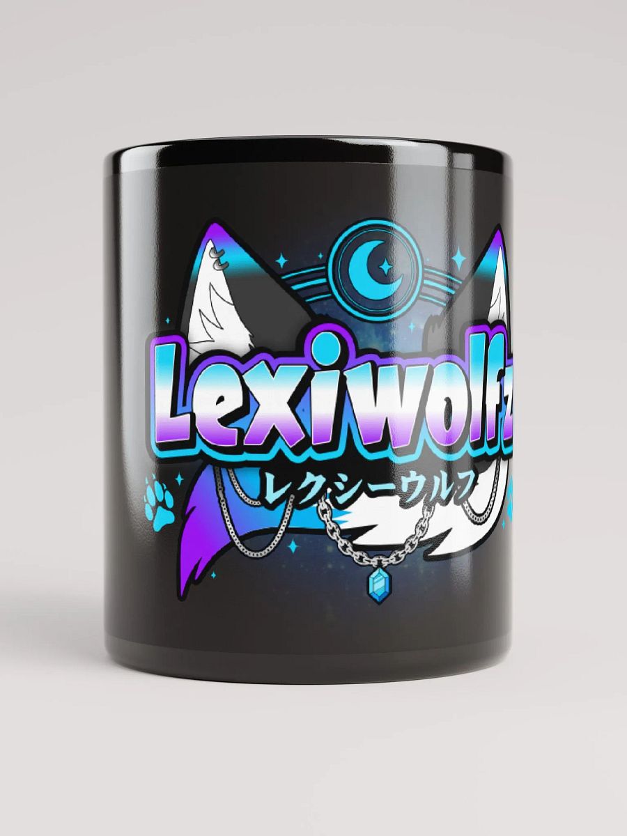 Lexiwolfz 2024 Black Glossy Mug product image (1)