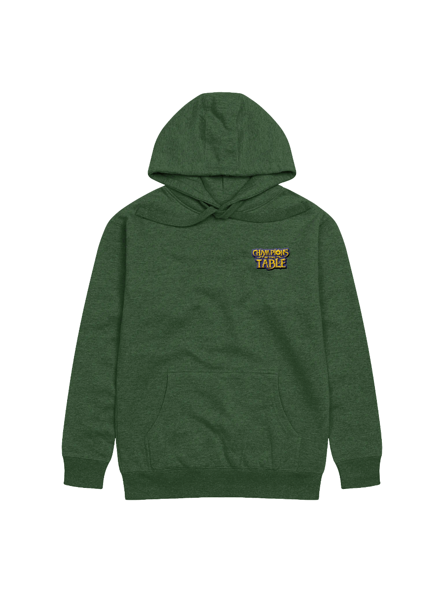 Champions of The Table - Embroidered Corner Logo Hoodie product image (5)