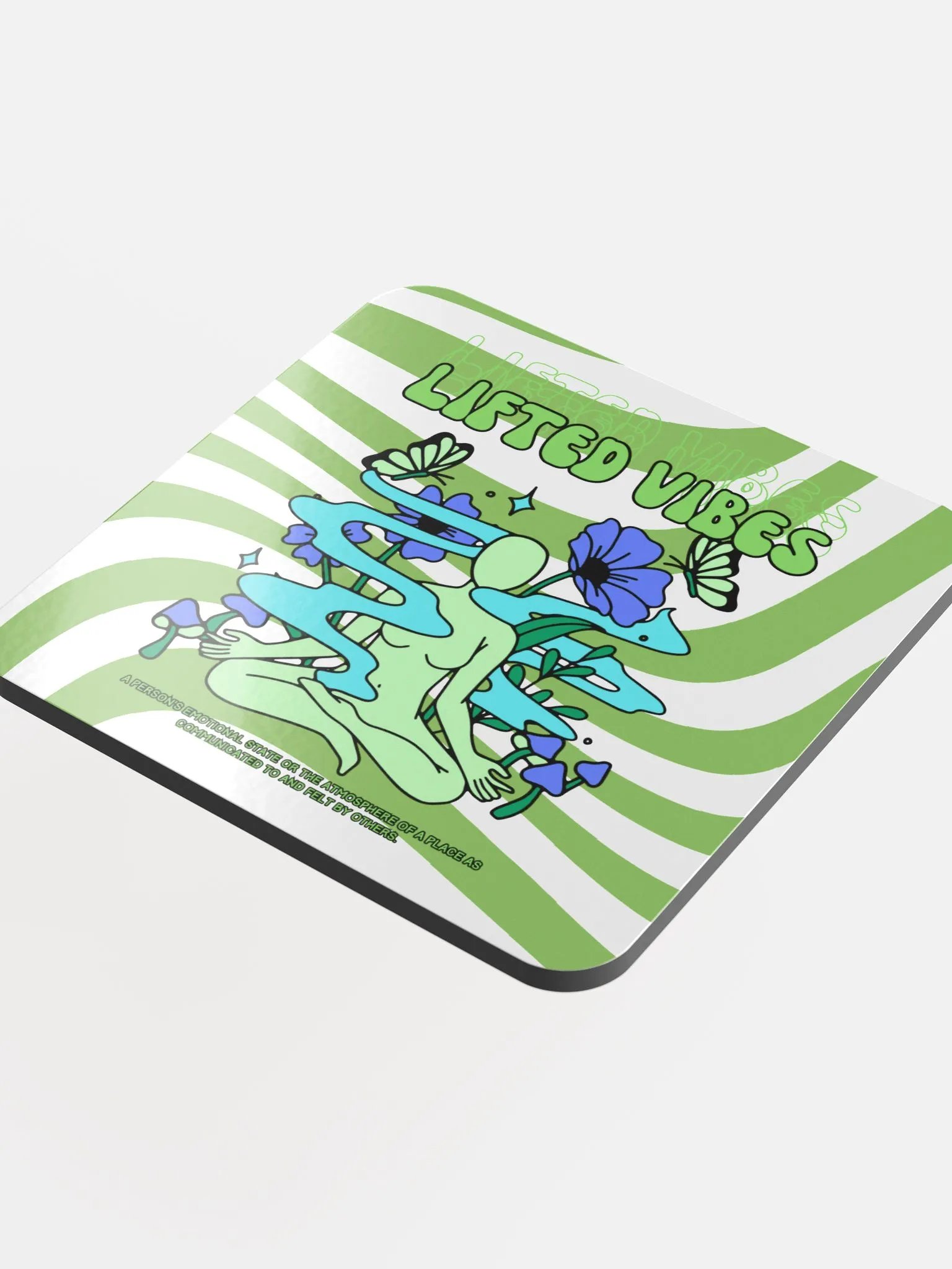 Lifted Vibes Meditation Coaster product image (4)
