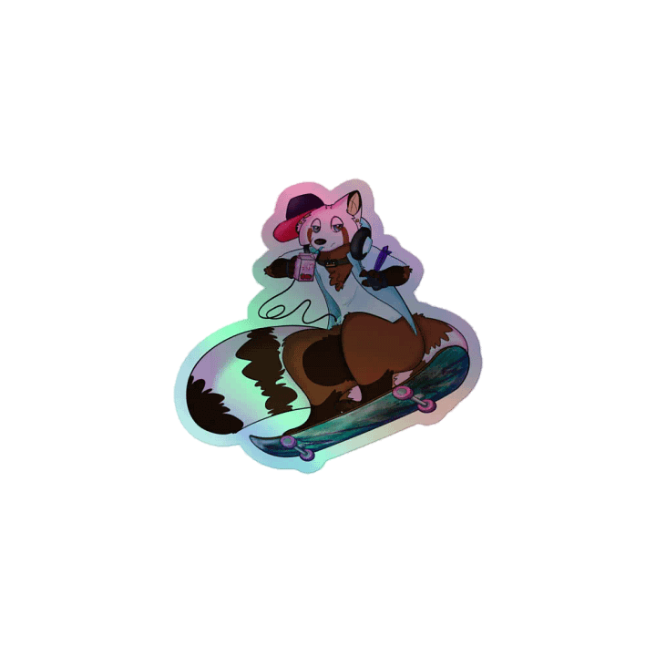 Vapor-Puck Holo Sticker product image (1)