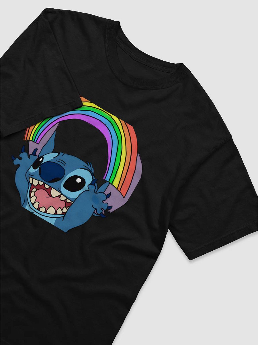 Just4FunRoy Stitch regenboog T shirt product image (37)