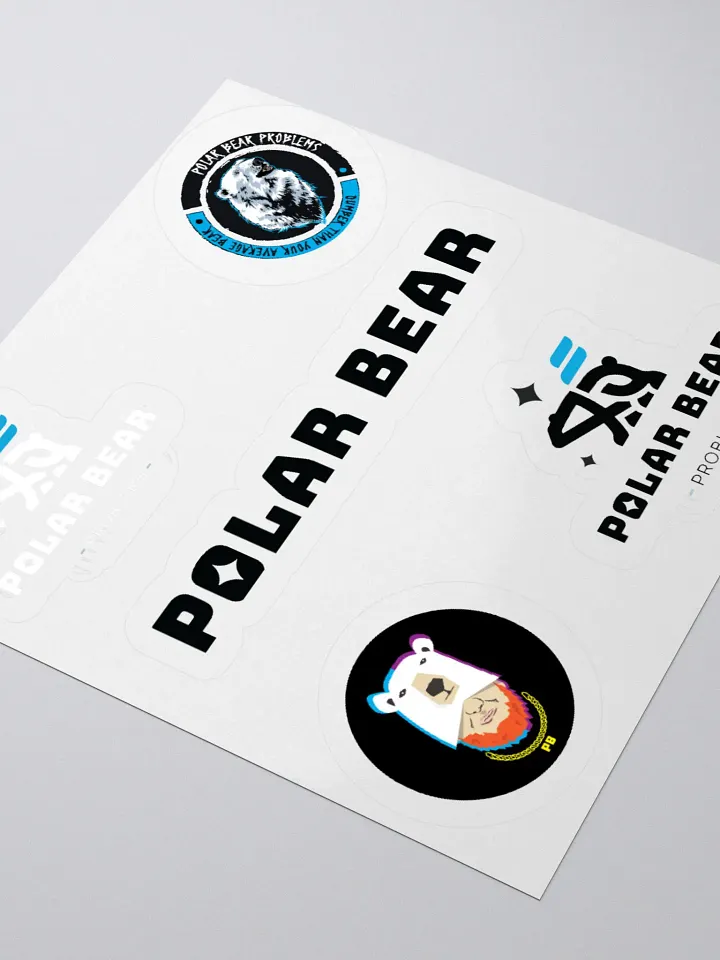 Polar Bear Sticker Sheet product image (3)