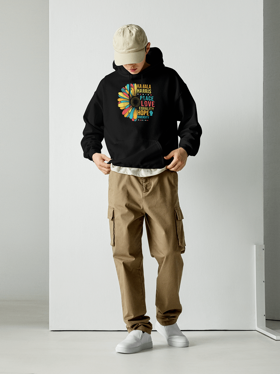PEACE LOVE HOPE UNISEX HOODIE product image (2)