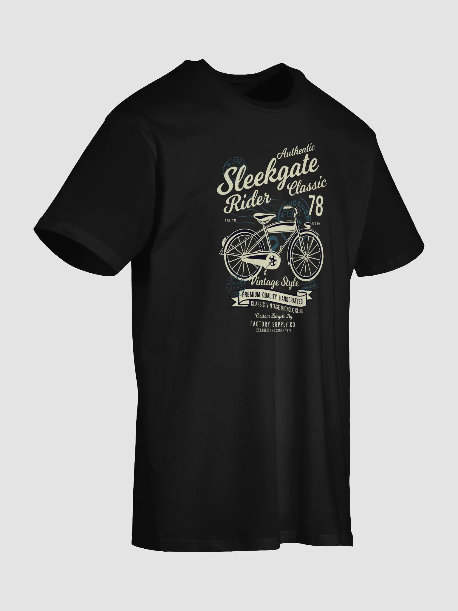 Vintage Bicycle Craftsmanship T-Shirt product image (8)