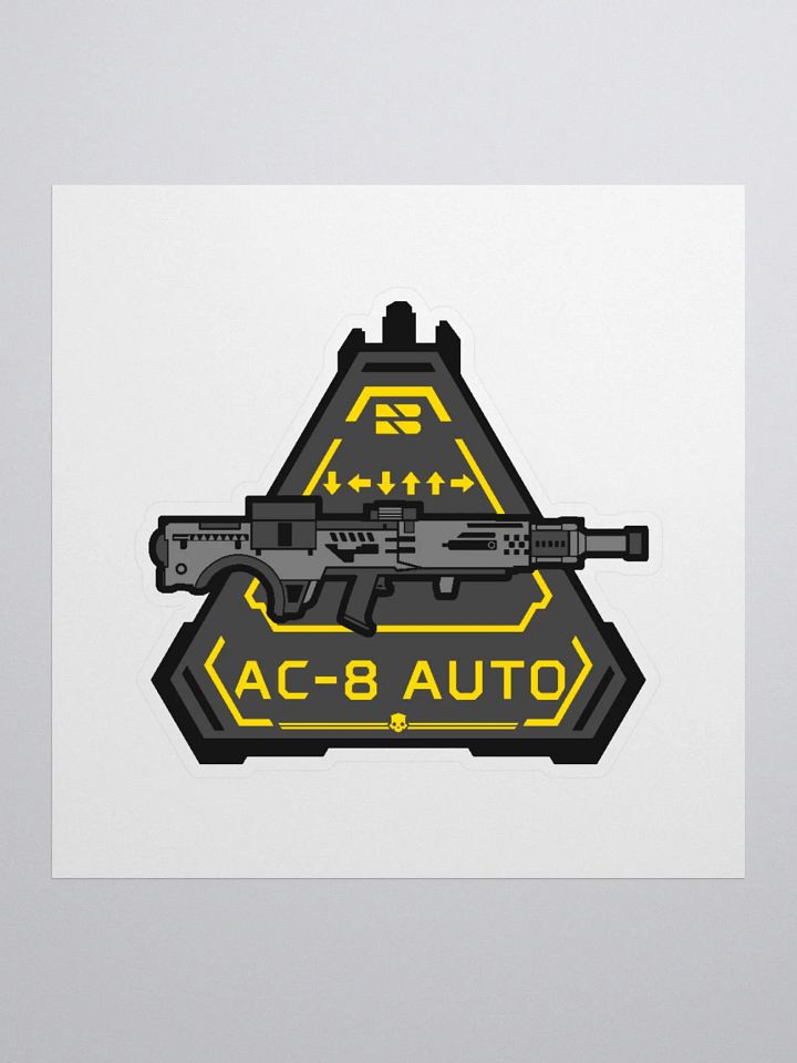 AC-8 Autocannon Sticker product image (2)