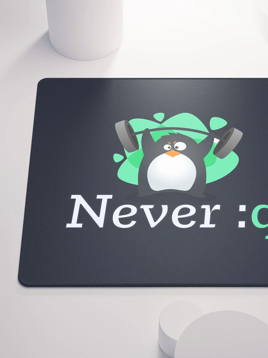Never quit mouse pad v2 product image (6)