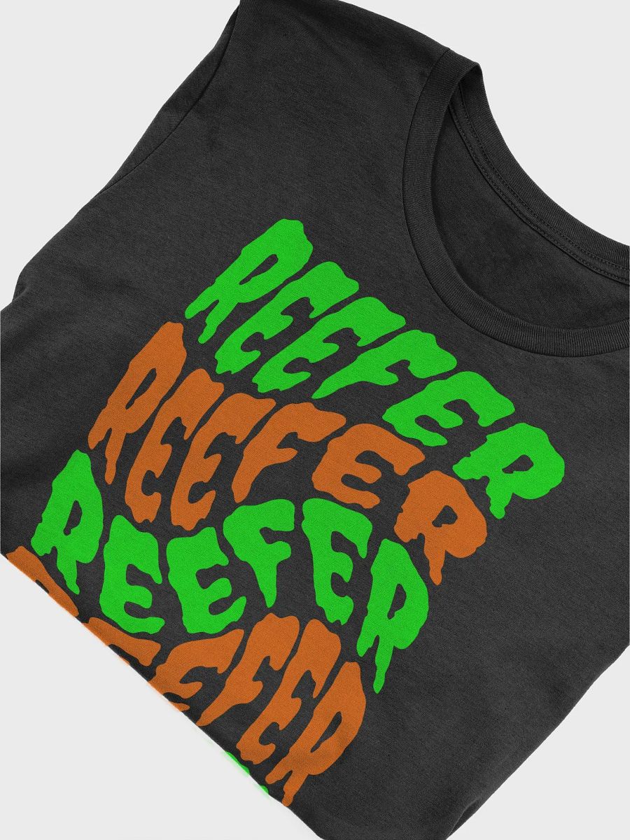 Green Orange Reefer Tee, Twisted Weed T-Shirt, Cannabis Stoner Clothing product image (6)